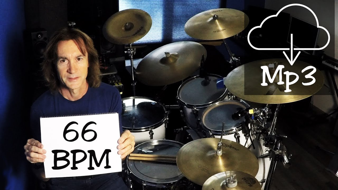 66 BPM Slow Drummer Beat & Loop (mp3 download) YouTube