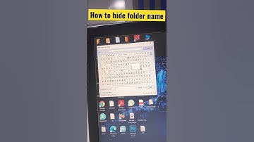 How to hide folder name