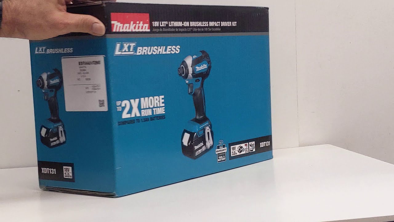 MAKITA XDT131 LXT Brushless - YouTube