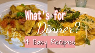 What's For Dinner / Easy Pasta Recipes / Tuscan Ravioli / Coconut Curry