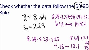 AP Stats - Lesson 2.2D - Assessing Normality