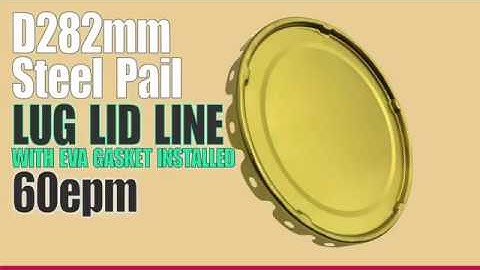 Automatic Bucket Can Lid Line