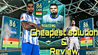 FIFA 22 - KEVIN PRINCE BOATENG 86 RATED MOMENTS SBC CHEAPEST SOLUTION / PLAYER REVIEW #FIFA22