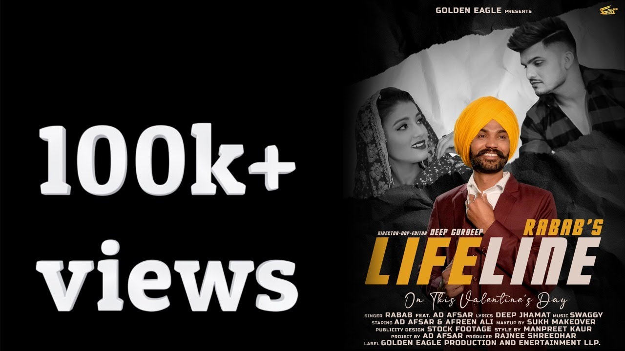 Watch LifeLine by Rabab | Feat. AD Afsar & Afreen Ali | Golden eagle present on YouTube Watch LifeLine by Rabab | Feat. AD Afsar & Afreen Ali | Golden eagle present on YouTube
