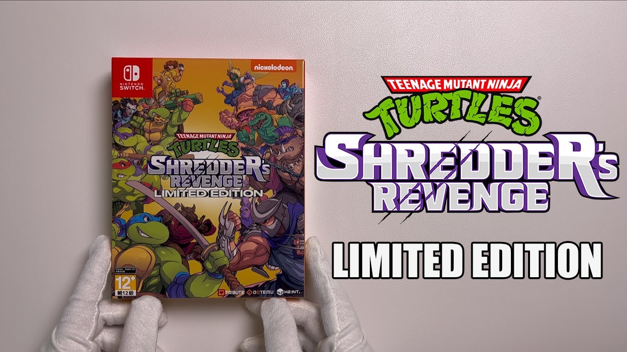 [Unboxing 08]Teenage Mutant Ninja Turtles Shredder's Revenge Limited