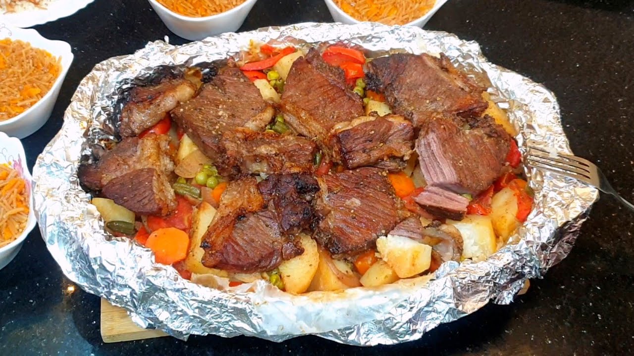 جربيها على الفطار هاتكلى الخضار قبل اللحمة ريحتها جابت أخر الشارع💥😋