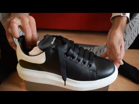 alexander mcqueen reflective black