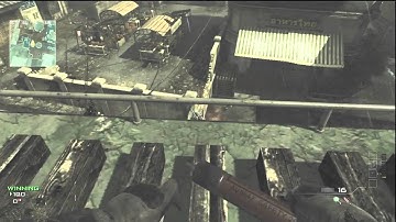 MW3 Glitches - Ontop Of Bootleg Railway Bridge Glitch!