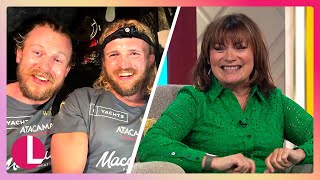 Lorraine Meets Scottish Brothers Rowing Across the Pacific Ocean | Lorraine