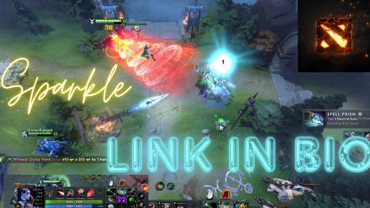 Queen of Pain Dota 2 Shorts December 2023 Pro Gameplay (RTX ULTRA