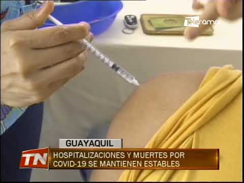 Hospitalizaciones y muertes por covid-19 se mantienen estables