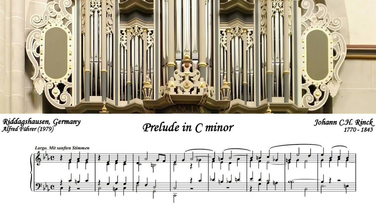Johann Christian Heinrich Rinck - Prelude in C minor