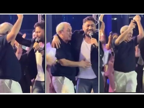 تامر حسني يشعل الحفل بضحك هستيري مع علاء مرسي ورقص هستيري يشعل السوشيال ميديا