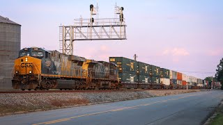 CSX L&N 1850 leads I026 along the Fitzgerald Sub | 05/02/24 by SOWEGA Rails 295 views 3 weeks ago 4 minutes, 34 seconds