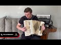 Acordeon Excelsior 120 baixos reduzida