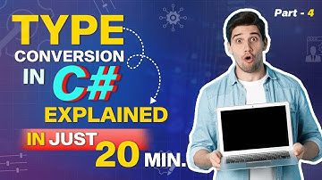 Type Casting in C# Made EASY! Learn Data Type Conversion Now  Part 4 #csharp #typeconversion