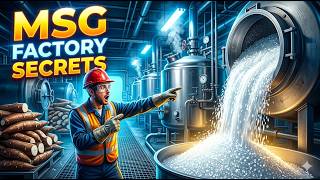 Inside the Giant Ajinomoto Factory | The Technology Behind MSG Production from Cassava