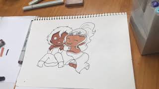 Chibi Couple Drawing!!