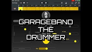 GARAGEBAND - The DRUMMER Tutorial & Use In A Track - iPad Demo screenshot 2