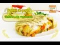 Pastel de papa relleno con verduras - Cocina Vegan Fácil