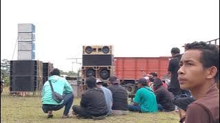 Cek sound di lap bendorejo dusun Tulungrejo