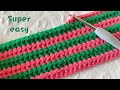 Super easy crochet pattern for beginners#crochettutorial #crochet #crochet blanket