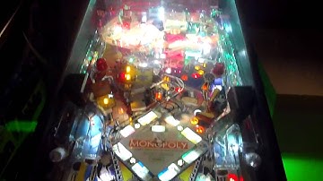 Stern Monopoly Pinball Machine - Overview