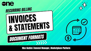 Invoice and Statement Formats in Recurring Billing