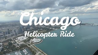 Helicopter Ride Over Chicago | Amber Dawn Travels
