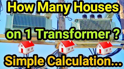 How many houses can be connected on a distribution transformer | Electrical
