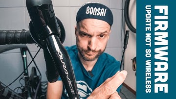Dura Ace 12speed Firmware update, not so wireless...
