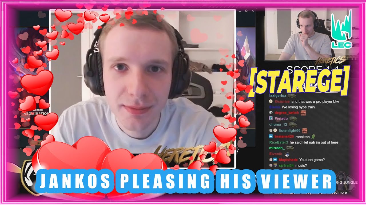 Jankos Pleasing His Viewer [STAREGE] - YouTube