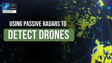 Using passive radars to detect drones