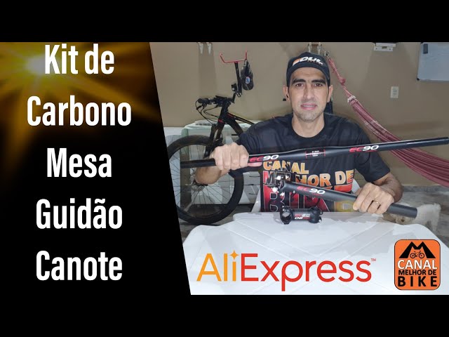 AliExpress - Kit Carbono EC90 - Mesa, canote e Guidão. - YouTube