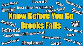 Brooks Falls  Things to Know Before You Go: Fun Foto Tips & Trips Episode #40