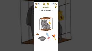 Brain Blow Level 89 free the Elephant Walkthrough Solution screenshot 5