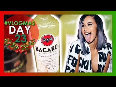 vlogmas-day-23:-cardi-b-christmas-drinks!-|-sdtv