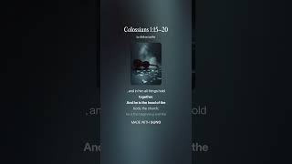 Colossians 1:15–20 – AI Worship Song on Christ’s Supremacy | Suno AI | Christian Meditation Music