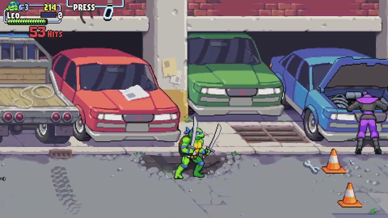 Cowabunga. TMNT: Shredder's Revenge walkthrough part 1 from Gwave030. 