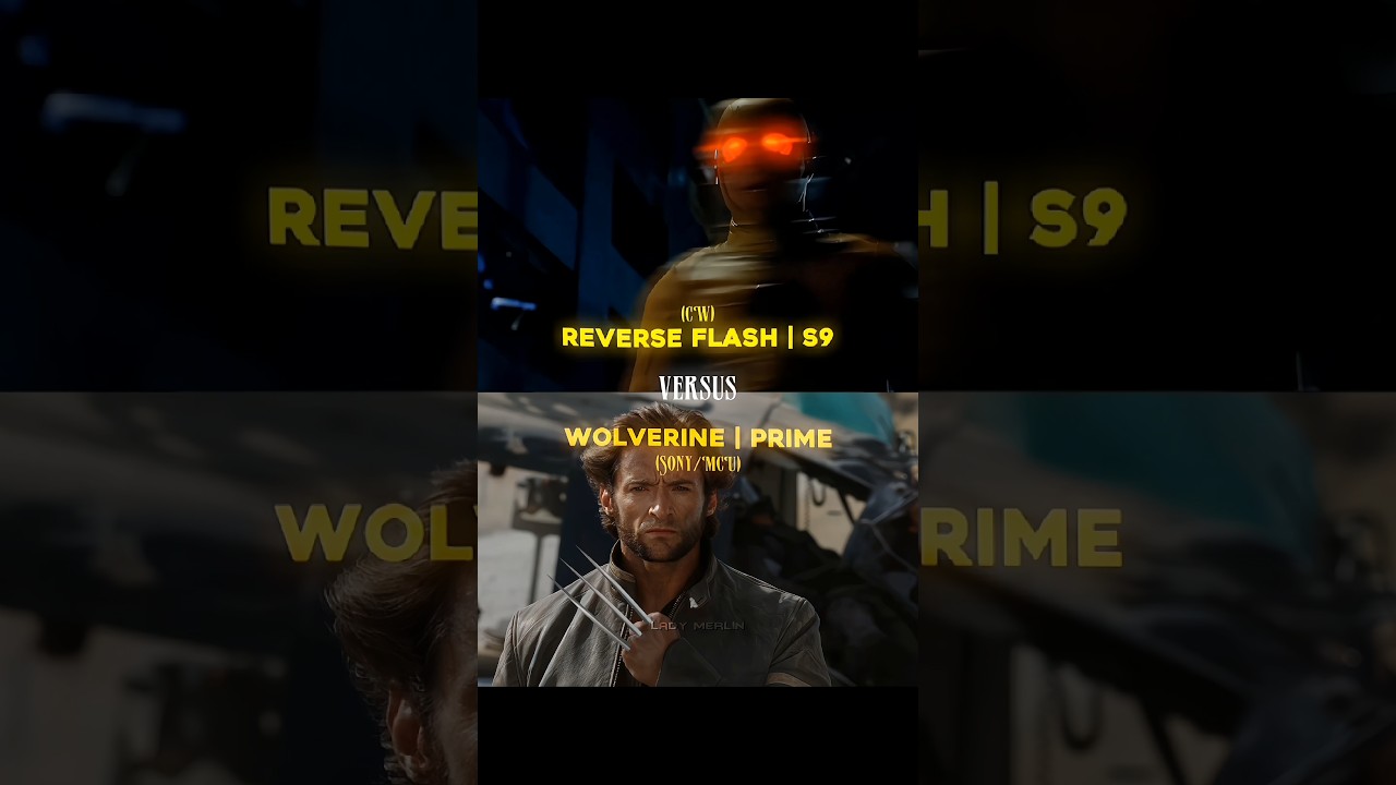 Reverse Flash vs Deadpool and Wolverine #reverseflash #deadpool3 #dc #marvel