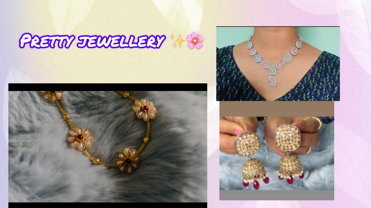 Beautiful Jewellery Collection🌸#bangalore   #sarojininagar #collection #delhi  #firstvideo 