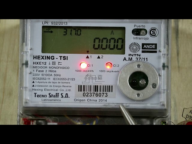 Leer tu consumo eléctrico en el contador de luz digital