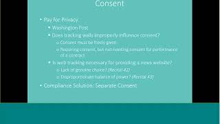 GDPR Readiness: Consent, Privacy Policies, and Enforcement