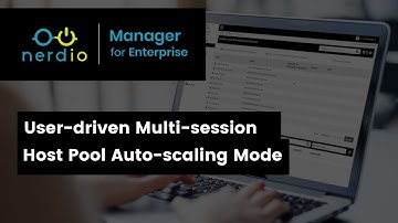 User-driven Multi-session Host Pool Auto-scaling Mode - Nerdio Manager (AVD Demo of the Day)