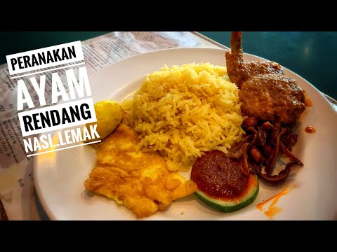 Nasi Lemak Ayam Rendang Singapore Airlines