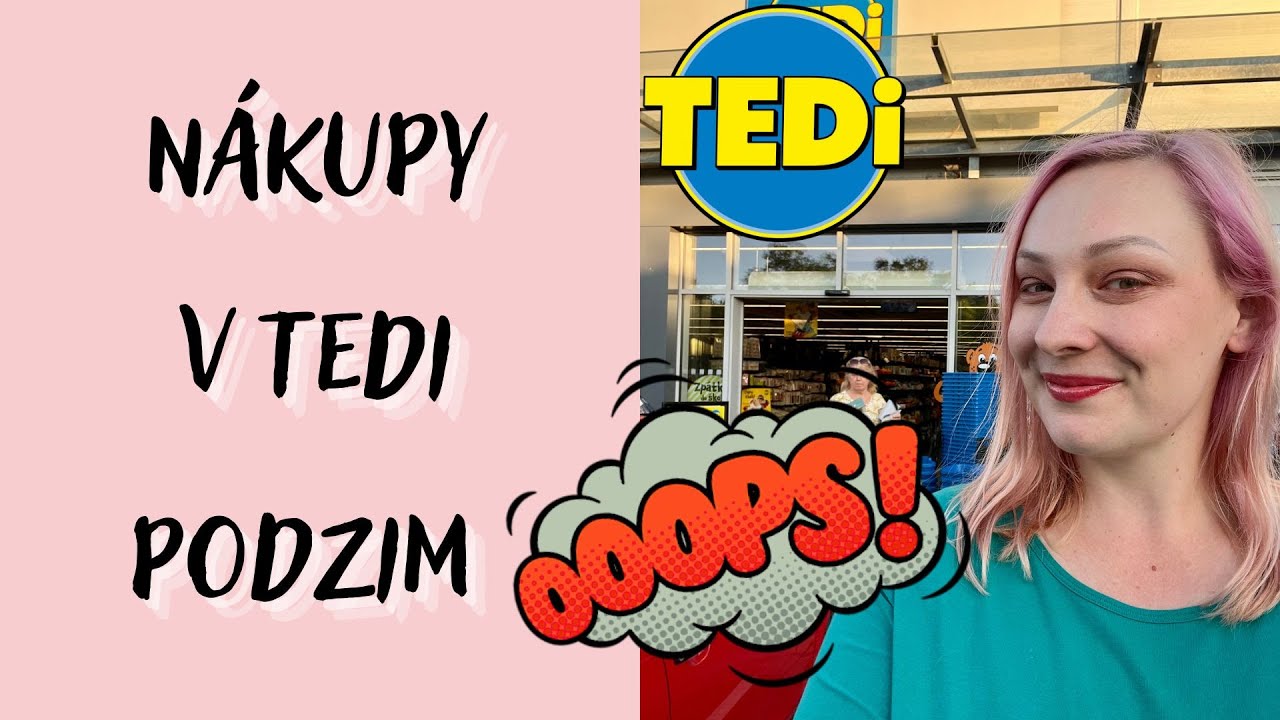 POJĎTE se mnou NAKUPOVAT do TEDi! Nové podzimní zboží!
