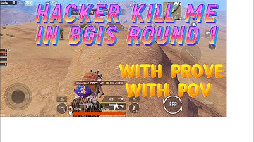 BGIS Round 1 Match 2 Map Miramar Hacker Team Kill Me They Use ESP 😭
