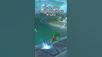 Day 42 of lap challenge until I hit 1k subs! #mariokart #nintendo #cool #gaming #yoshi #shorts #fyp