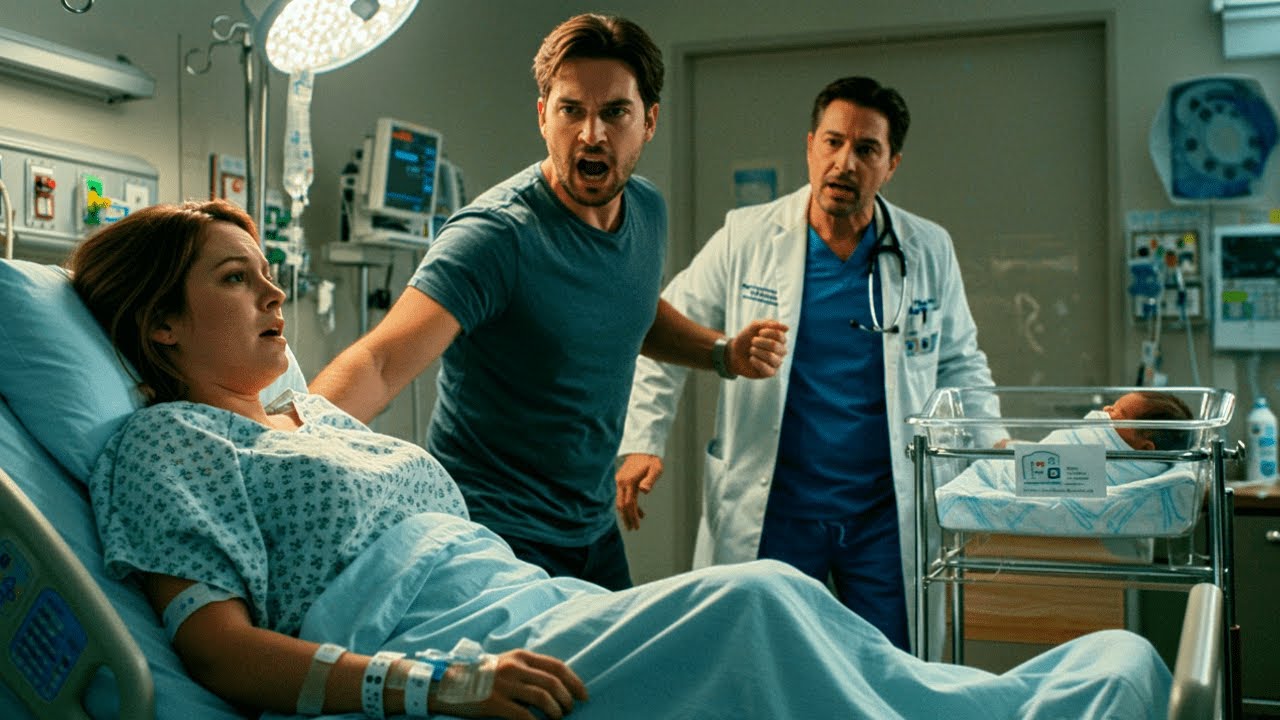 Mi esposo me agredió en el hospital, justo después del parto… el médico actuó