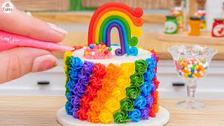 Wonderful Rainbow Cake🌈1000+ Miniature Rainbow Cake Recipe🌞Best Of Rainbow Cake Ideas